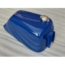 Greeves Challenger Gas Fuel Petrol Tank Steel  Blue Painted  MX1, MX2, MX3, MX5, MX6. 250cc-360cc scramblers 1964-1968